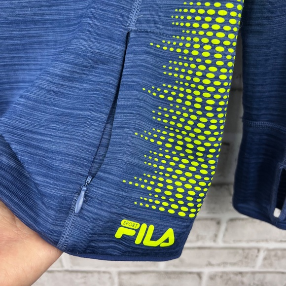 🏃‍♀️|•FILA•| Sport Running Zip Pullover Size XS - Picture 8 of 13